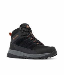 コロンビア メンズ ブーツ・レインブーツ シューズ Strata Trail Mid Wp Black/Owl