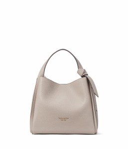 ケイトスペード レディース ハンドバッグ バッグ Knott Pebbled Leather Medium Crossbody Tote Warm Taupe