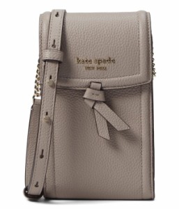 ケイトスペード レディース ハンドバッグ バッグ Knott Pebbled Leather North/South Crossbody Warm Taupe