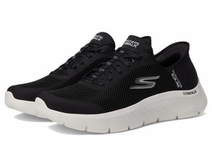 スケッチャーズ レディース スニーカー シューズ Go Walk Flex Hands Free Slip-Ins - Grand Entry Black/White