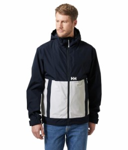 ヘリーハンセン メンズ コート アウター Rig Rain Jacket Navy