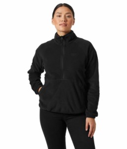 ヘリーハンセン レディース コート アウター Rig Fleece 1/2 Zip Black