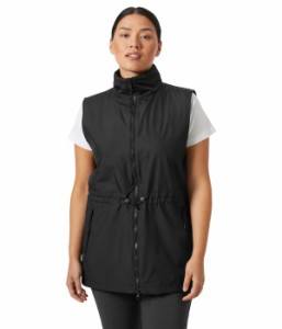 ヘリーハンセン レディース コート アウター Essence Spring Vest Black