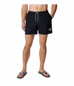 コロンビア メンズ ハーフパンツ・ショーツ 水着 PFG Rambler Swim Shorts Black