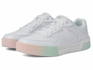 スケッチャーズ レディース スニーカー シューズ Court Classics Jade - Soft Glow White