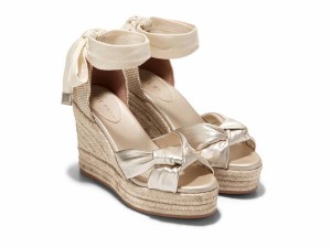 コールハーン レディース ヒール シューズ Cloudfeel Hampton Sandals Soft Gold Leath