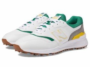 ニューバランス メンズ スニーカー シューズ 997 Golf Shoes White/Multi