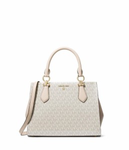 マイケルコース レディース ハンドバッグ バッグ Marilyn Medium Satchel Vanilla/Cream