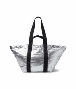 オールセインツ レディース ハンドバッグ バッグ Esme Nylon East/West Tote Silver