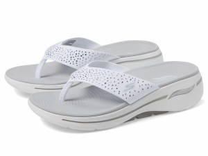 スケッチャーズ レディース サンダル シューズ Go Walk Arch Fit Sandal - Daz White