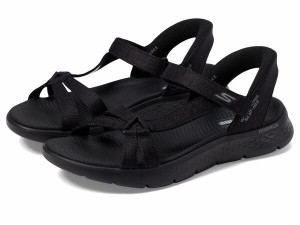 スケッチャーズ レディース サンダル シューズ GO WALK Flex Sandals - Illuminate Hands Free Slip-Ins Black