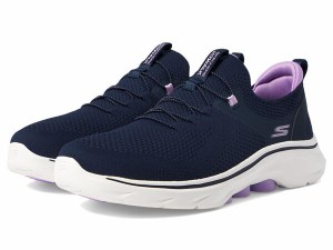 スケッチャーズ レディース スニーカー シューズ Go Walk 7 Abie Navy/Lavender