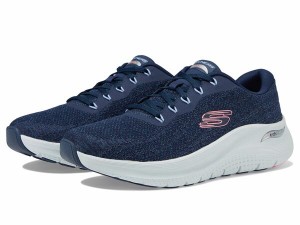 スケッチャーズ レディース スニーカー シューズ Arch Fit 2.0-Rich Vision Navy/Pink