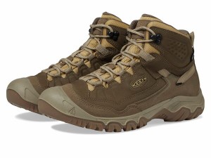 キーン メンズ ブーツ・レインブーツ シューズ Targhee 4 Mid Height Durable Comfortable Waterproof Canteen/Khaki