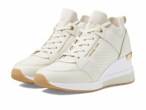 マイケルコース レディース スニーカー シューズ Georgie Knit Trainer Cream