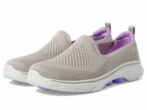 スケッチャーズ レディース スニーカー シューズ Go Walk 7 Vina Taupe/Lavender