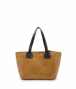 オールセインツ レディース ハンドバッグ バッグ Mosley Straw Tote Almond Beige