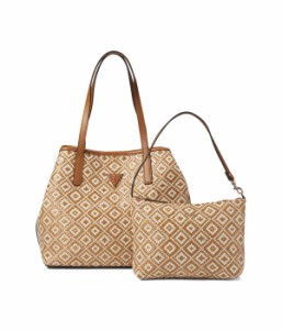 ゲス レディース ハンドバッグ バッグ Vikky II 2 In 1 Tote Cognac