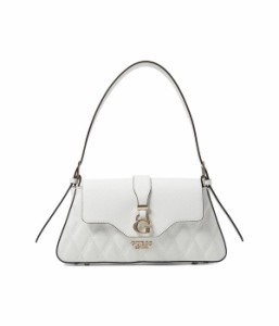 ゲス レディース ハンドバッグ バッグ Adi Flap Shoulder Bag White