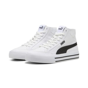 プーマ メンズ スニーカー シューズ Court Classic Vulc Mid Puma White/Puma