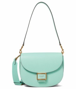 ケイトスペード レディース ハンドバッグ バッグ Katy Textured Leather Convertible Saddle Bag Mint Liqueur