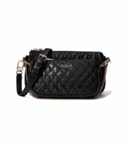 ゲス レディース ハンドバッグ バッグ Yarmilla Double Pouch Crossbody Black