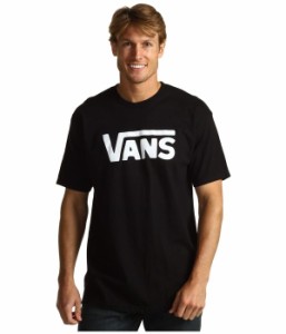 バンズ メンズ シャツ トップス Vans Classic Tee Black/White