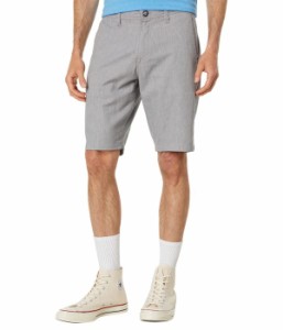 ボルコム メンズ ハーフパンツ・ショーツ ボトムス Frickin Modern Stretch 21" Chino Shorts Grey 1