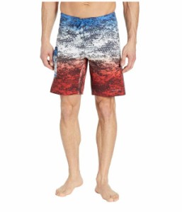 コロンビア メンズ ハーフパンツ・ショーツ 水着 PFG Offshore II 9 inch Board Shorts Americana Digi Camo Fade