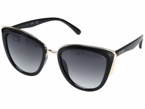 ゲス メンズ サングラス・アイウェア アクセサリー GF0313 Black/Gradient Smoke Lens