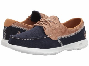 スケッチャーズ レディース デッキシューズ シューズ GOwalk Lite - Coral Navy