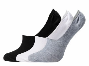 コロンビア レディース 靴下 アンダーウェア PFG Basic Liner Socks 3-Pack Grey/White/Black