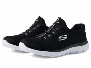 スケッチャーズ レディース スニーカー シューズ Summits Black/White