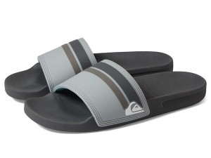 クイックシルバー メンズ サンダル シューズ Rivi Slide Grey 2