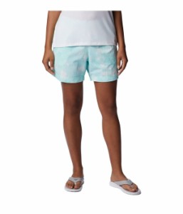 コロンビア レディース ハーフパンツ・ショーツ ボトムス Super Backcast Water Shorts Gulf Stream Foam Floral