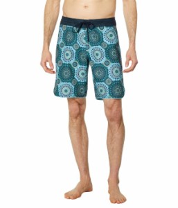 ボルコム メンズ ハーフパンツ・ショーツ 水着 Barnacle Stoney 19" Boardshorts Navy