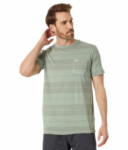 ルーカ メンズ シャツ トップス PTC Stripe Short Sleeve Spinach