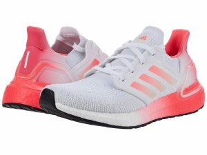 アディダス レディース スニーカー シューズ Ultraboost 20 White/Signal Pink/Signal Pink