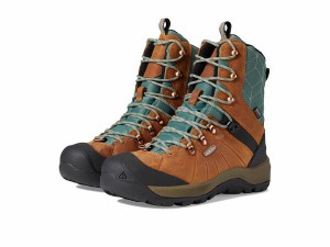 キーン レディース ブーツ・レインブーツ シューズ Revel IV High Polar Keen Maple/Dark Forest