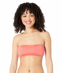 ケイトスペード レディース トップのみ 水着 Heart Buckle Bandeau Bikini Top with Removable Soft Cups and Strap Lychee