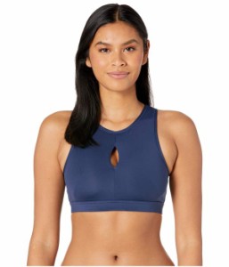 ナイキ レディース ブラジャー アンダーウェア Yoga Cutout Bra Midnight Navy/Obsidian