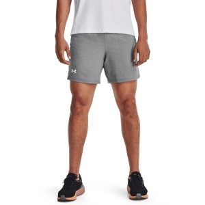 アンダーアーマー メンズ ハーフパンツ・ショーツ ボトムス Launch Stretch Woven 7'' Shorts Mod Gray/Mod Gray/Reflective