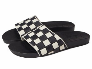 バンズ レディース サンダル シューズ Decon Slide Oversized Check Black/Bone White