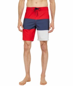 オニール メンズ ハーフパンツ・ショーツ 水着 Hyperfreak Blockade Boardshorts Red