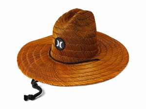 ハーレー メンズ 帽子 アクセサリー Weekender Straw Lifeguard Hat Brown