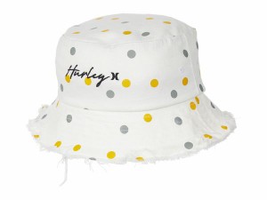 ハーレー レディース 帽子 アクセサリー Olivia Fringe Bucket Hat Pale Ivory