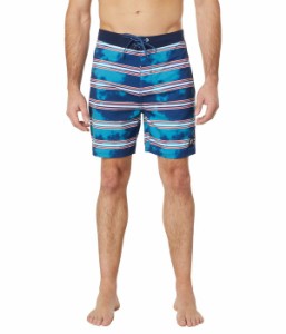 ハーレー メンズ ハーフパンツ・ショーツ 水着 Phantom Tailgate 18" Boardshorts Coastal Blue