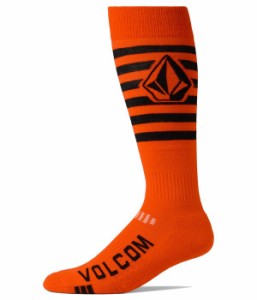 ボルコム メンズ 靴下 アンダーウェア Kootney Socks Orange Shock