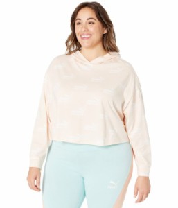 プーマ レディース パーカー・スウェット アウター Plus Size Amplified Lightweight Hoodie Cloud Pink