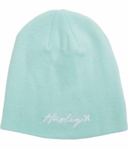 ハーレー レディース 帽子 アクセサリー Script Staple Beanie Jade Aura